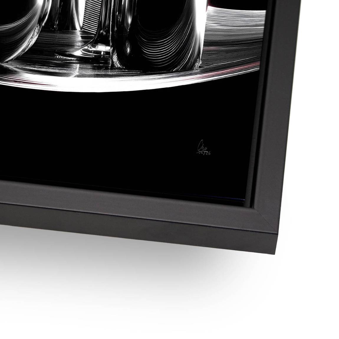 Wein Noir Alu Dibond Wandbild