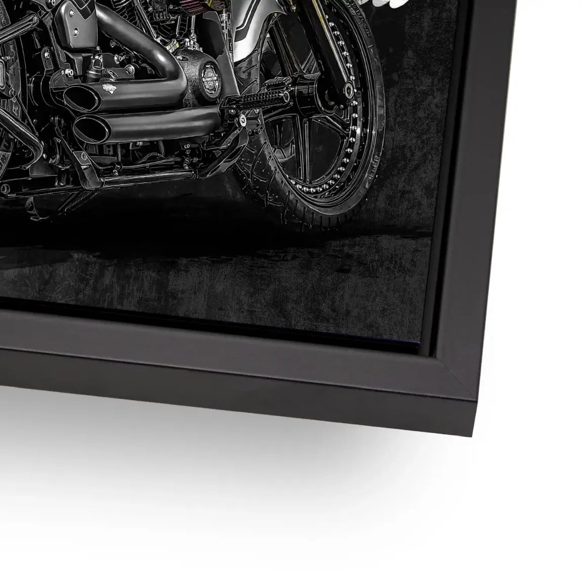 Harley Freedom Pop Art Alu Dibond Bild