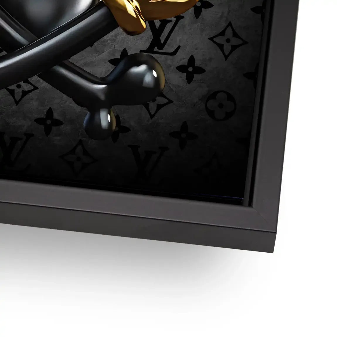 Money Skull Duck Alu Dibond Bild