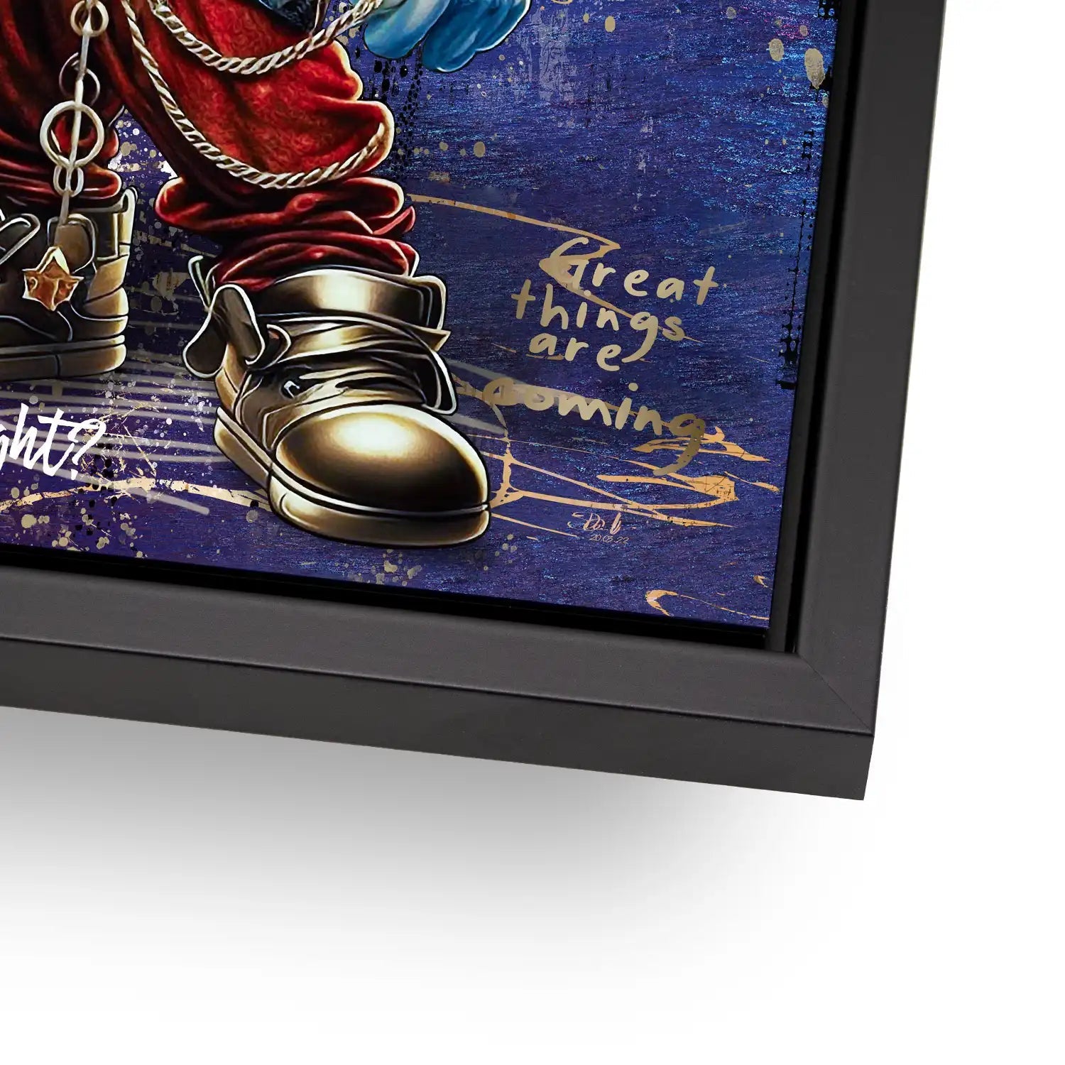 Micky Rockstar AluDibond Bild INGALERIE