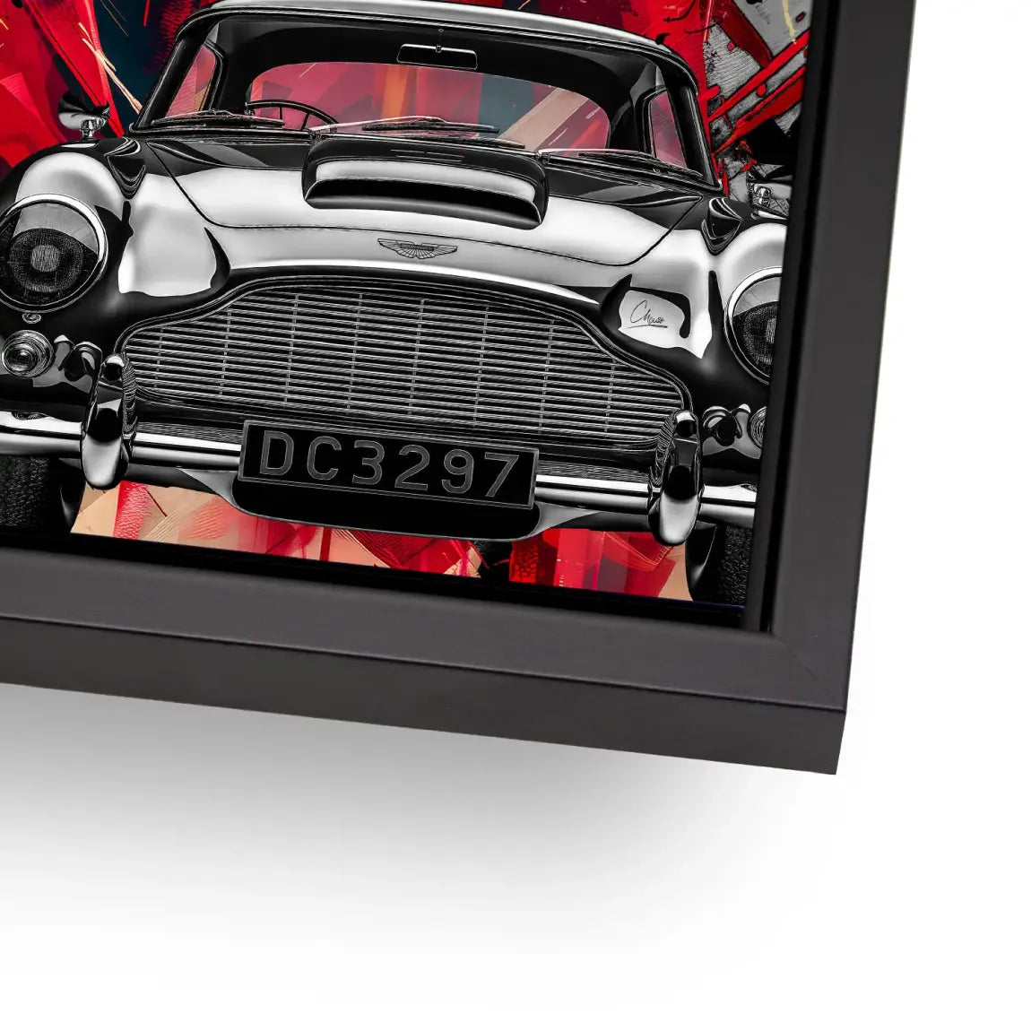 James Bond Vision London Alu Dibond Bild