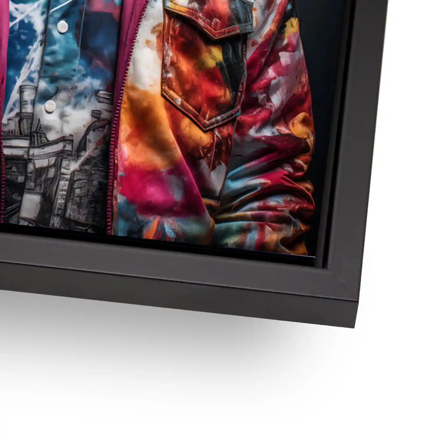 Einstein Hipster Style AluDibond Bild INGALERIE