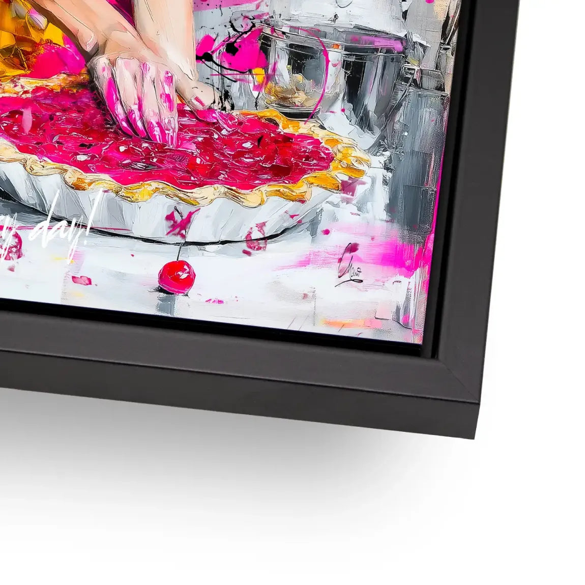 Cherry Bliss Audrey Hepburn Alu Dibond Bild