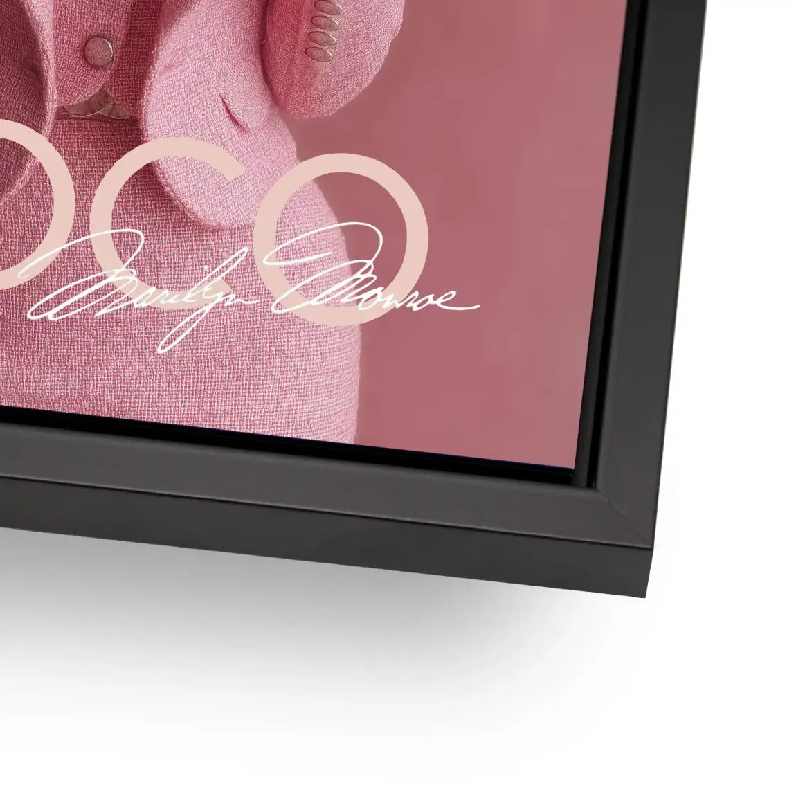 Eleganz in Rosé Monroe Alu Dibond Bild INGALERIE