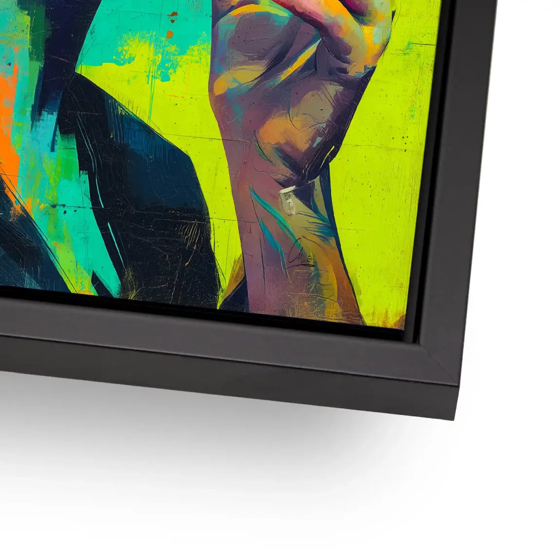 Frida Smoke Queen Alu Dibond Bild