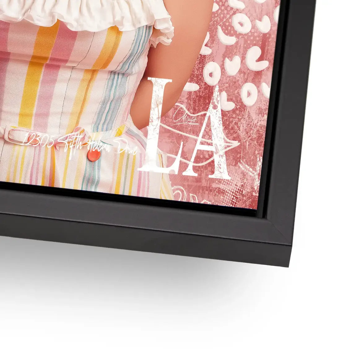 Bubble Pop Hollywood Alu Dibond Bild INGALERIE