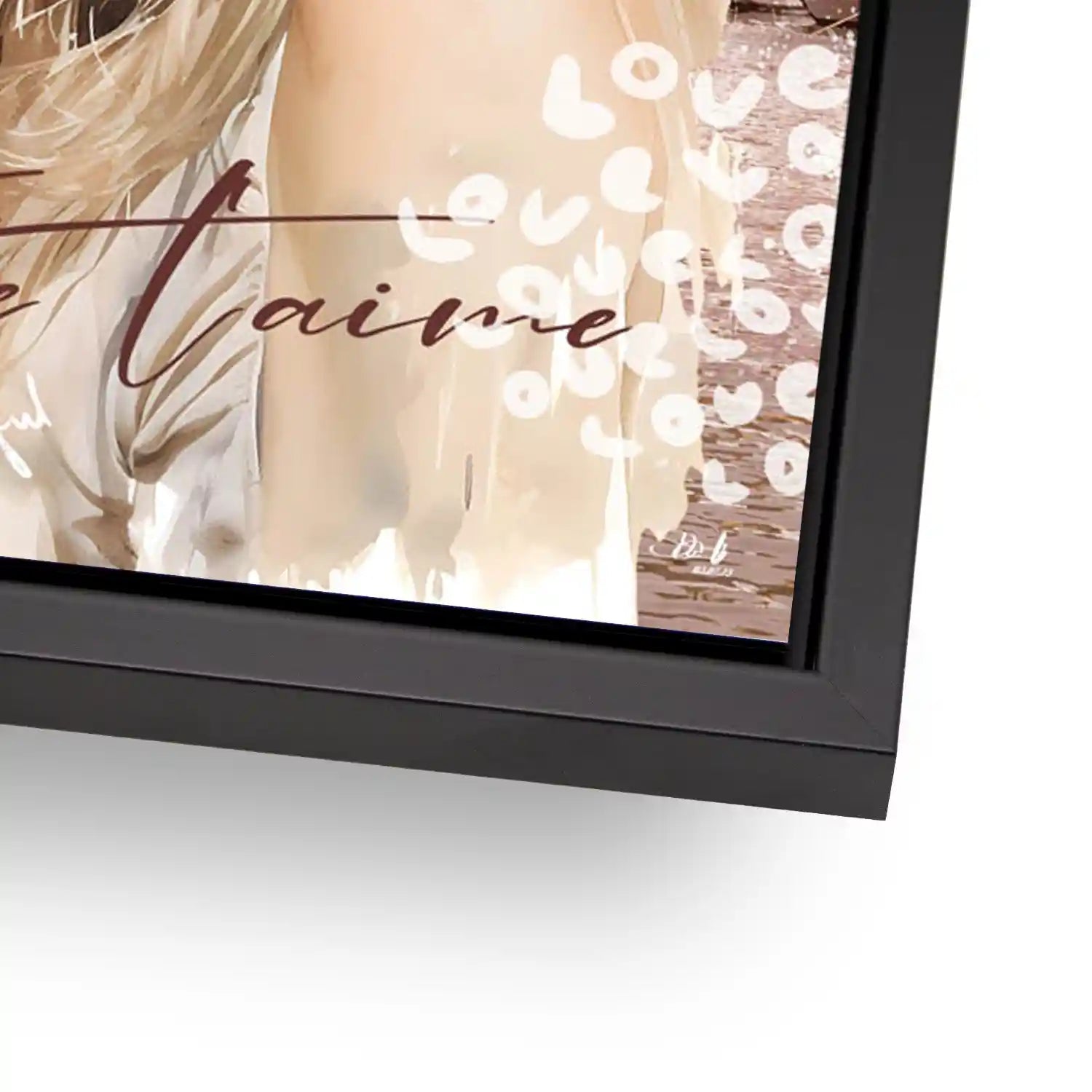 Pop Art Bardot Chanel Aludibond Bild INGALERIE