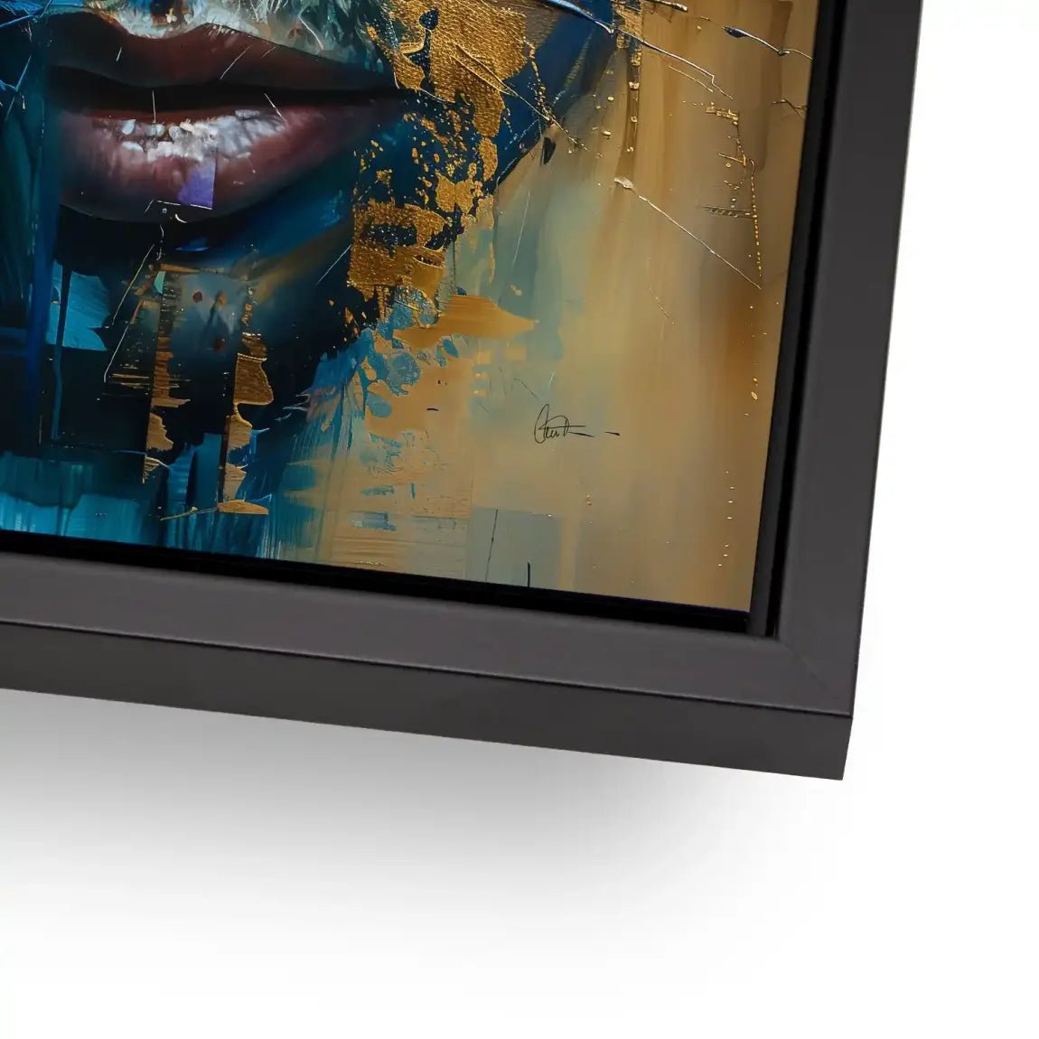 Abstrakt Man Nr.3 Alu Dibond Bild INGALERIE