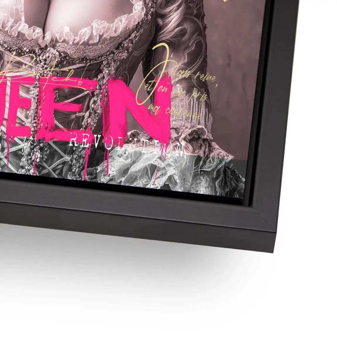 Marie Antoinette Queen Pop Art Alu Dibond Bild
