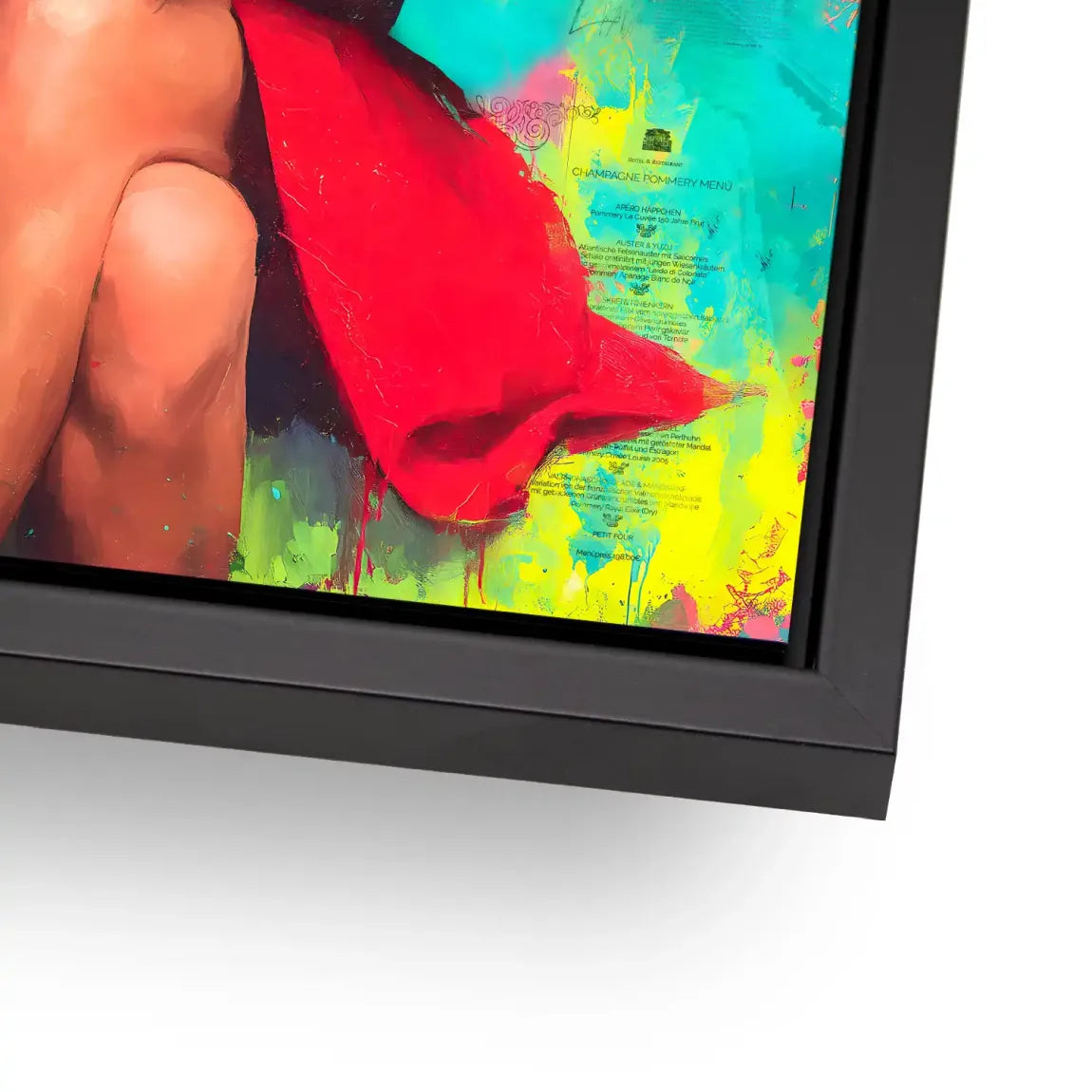 Audrey News Pop Art Alu Dibond Bild INGALERIE