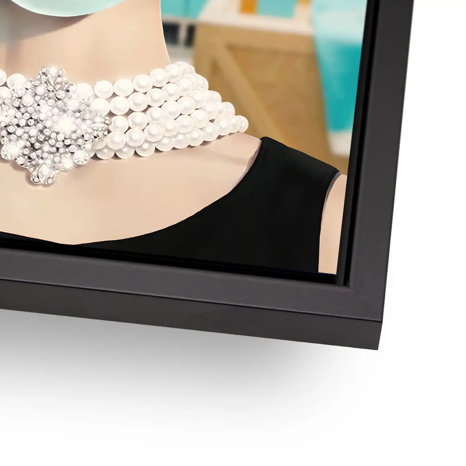 Audrey Bubble Gum AluDibond Bild INGALERIE