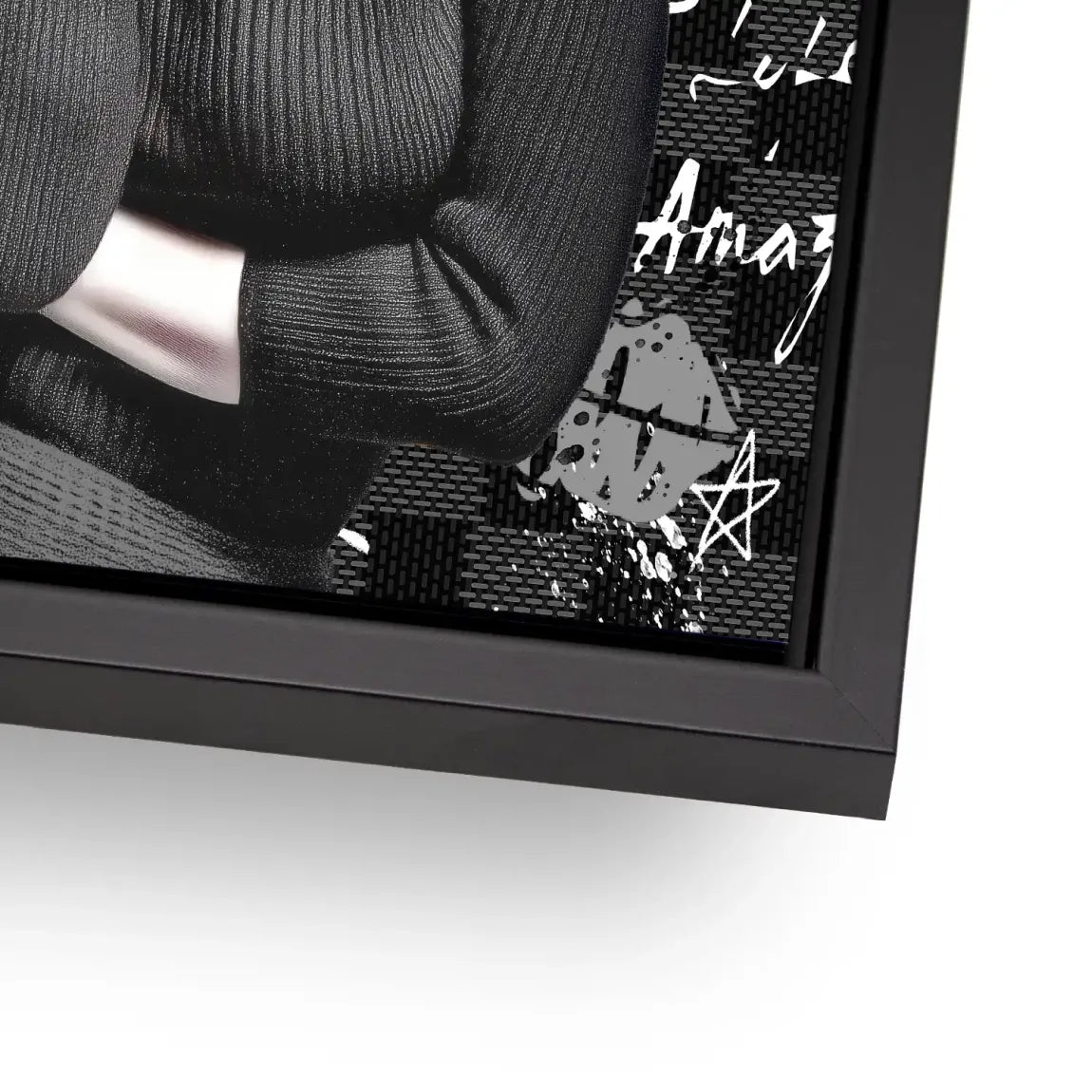 Marilyn loves Chanel Alu Dibond Bild INGALERIE
