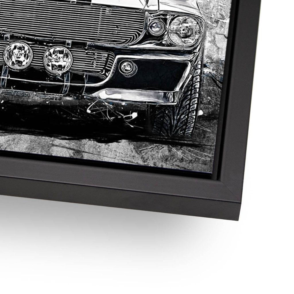 Ford Mustang Pop Art Modern Style AluDibond Bild INGALERIE