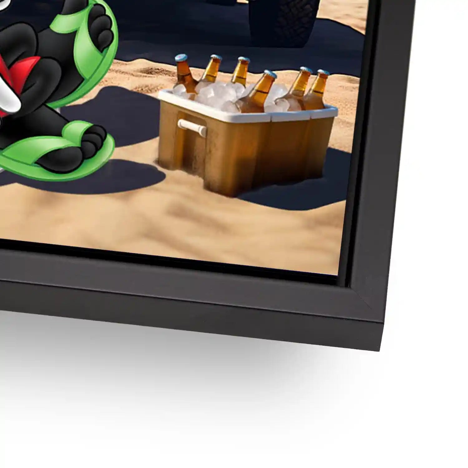 Micky & Minnie Maus like Beer AluDibond Bild INGALERIE