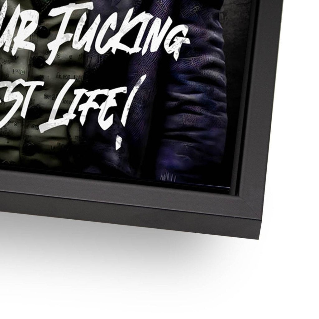 Joker Best Life Style AluDibond Bild INGALERIE