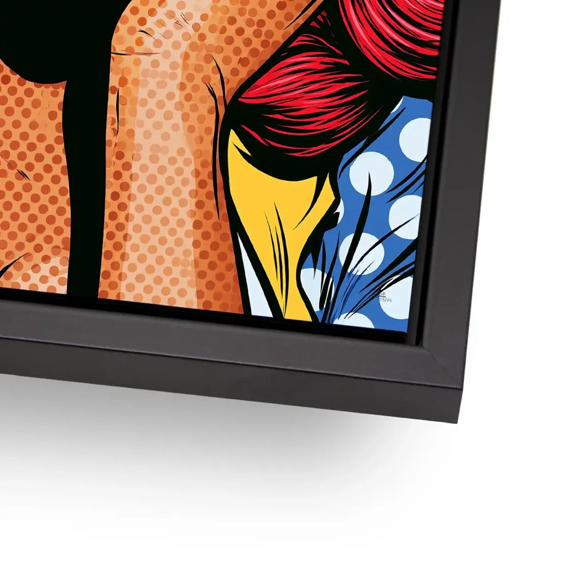 Pop Art Diva Alu Dibond Wandbild
