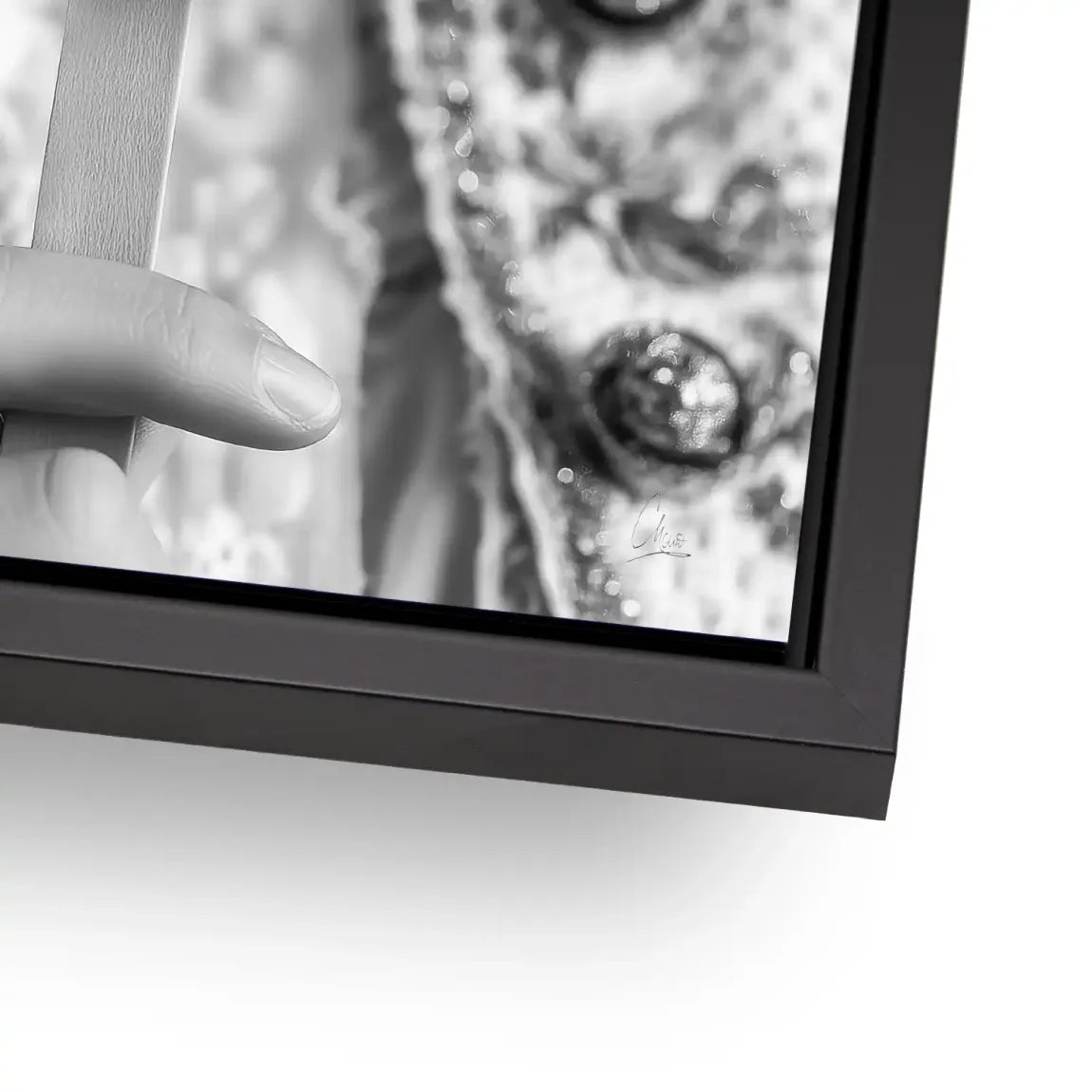 Gucci Ice Couture Noir Alu Dibond Bild