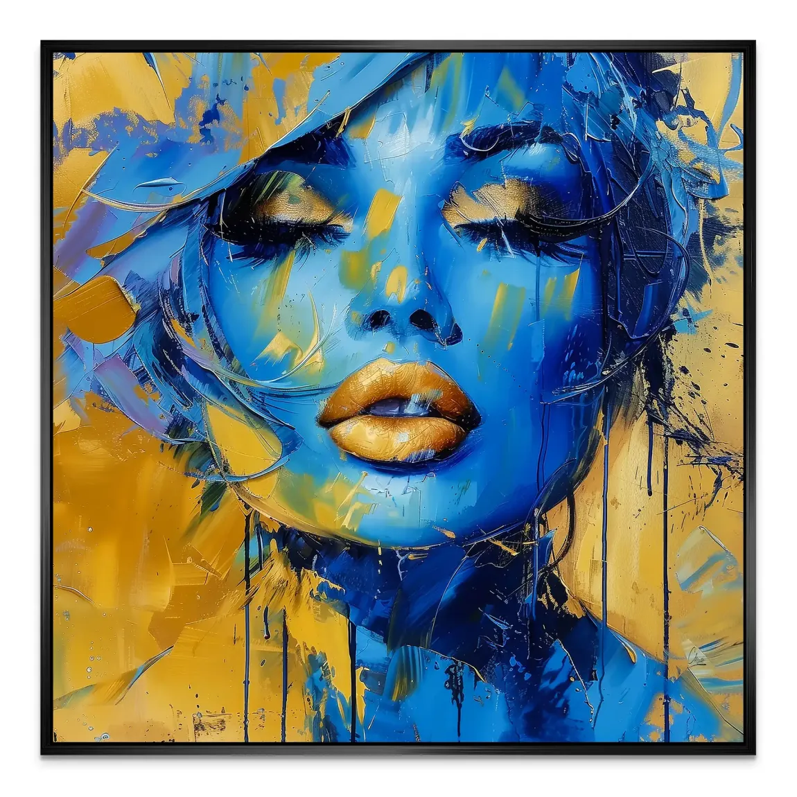 La Donna Alu Dibond Bild