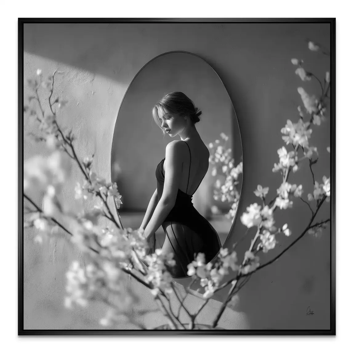 Velvet Muse Alu Dibond Bild