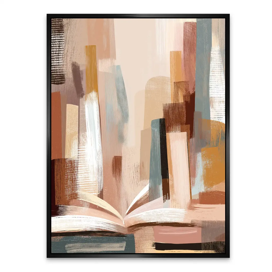 Open Mind Abstrakt Alu Dibond Bild