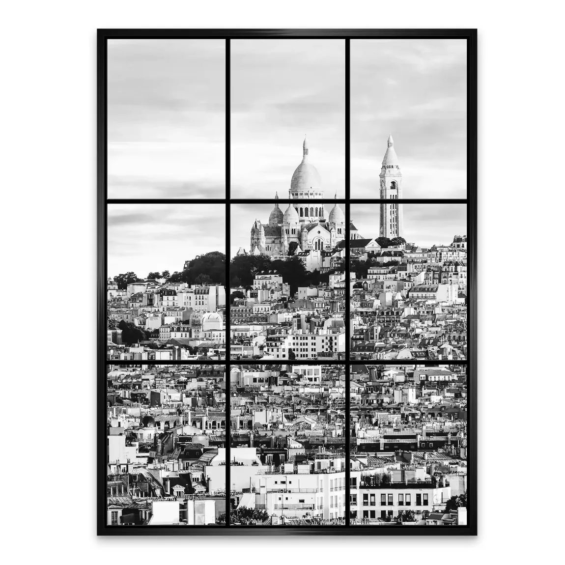 Montmartre Paris Alu Dibond Bild