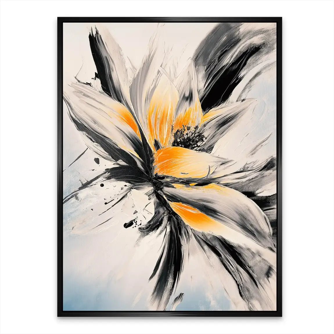 Flower Abstrakt Nr.24 Alu Dibond Bild INGALERIE