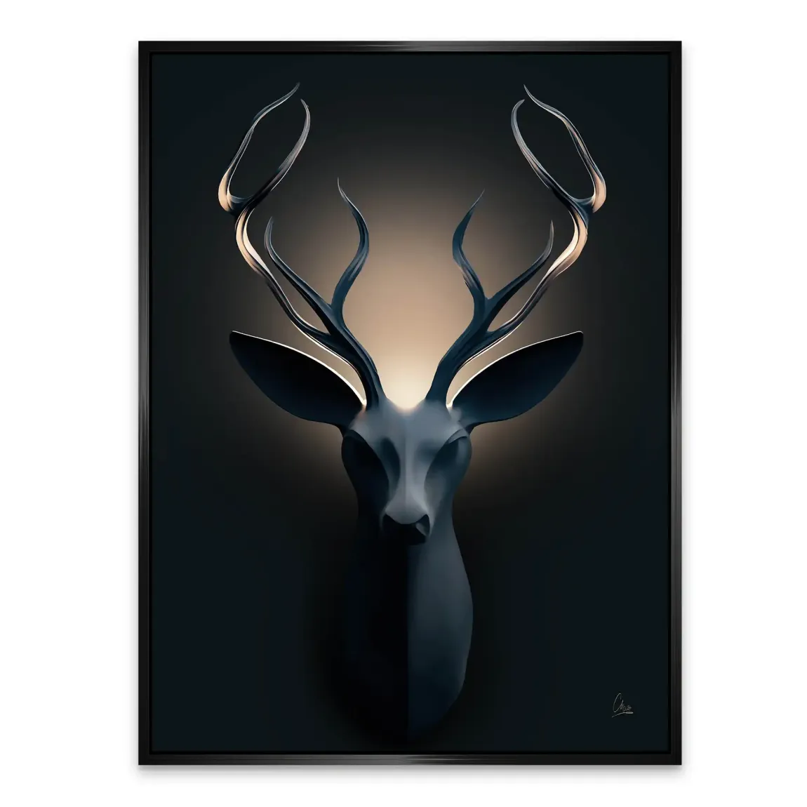 Majestätischer Hirsch Alu Dibond Bild