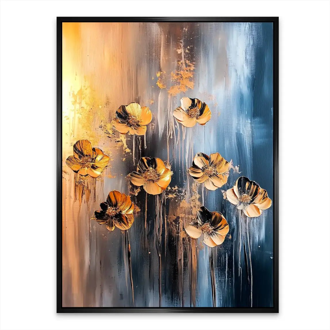 Flower Abstrakt Nr.12 Alu Dibond Bild INGALERIE