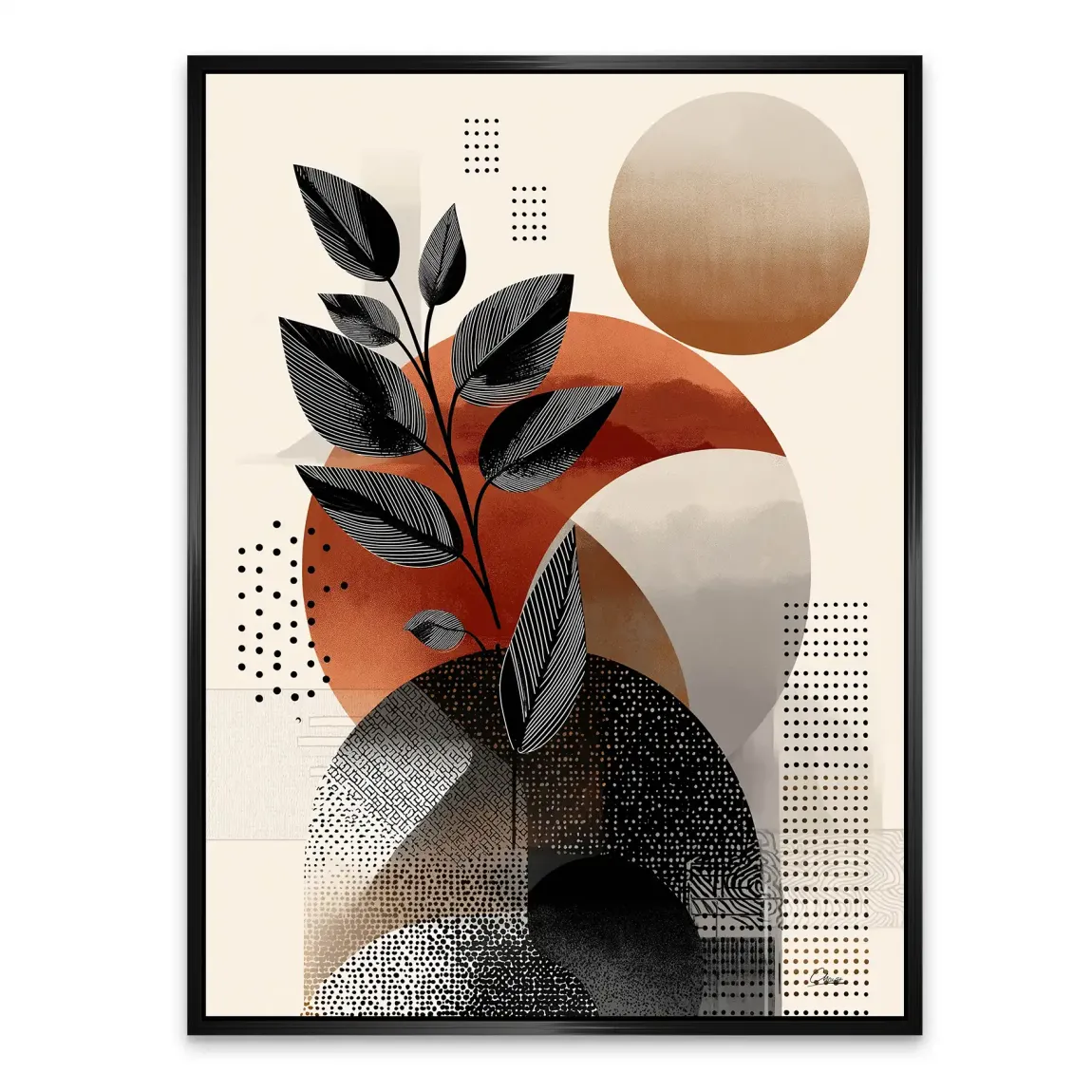 Terra Flora Harmony Alu Dibond Bild INGALERIE