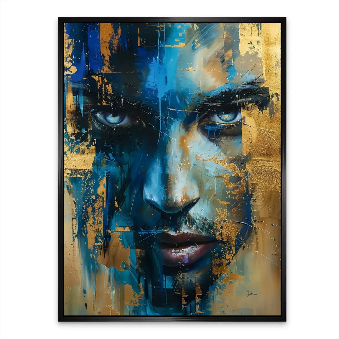 Abstrakt Man Nr.3 Alu Dibond Bild INGALERIE