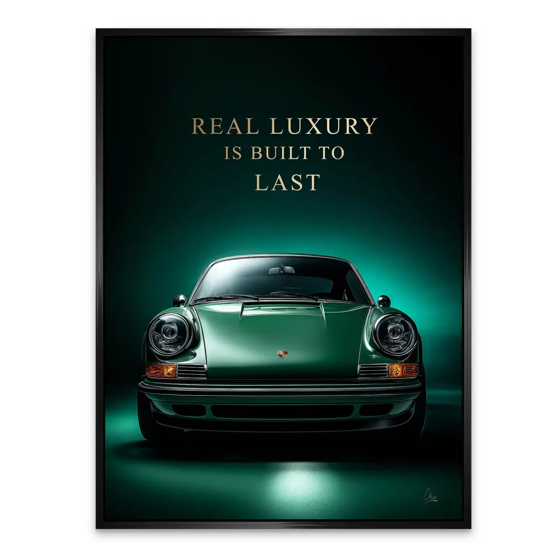 Heritage 911 Porsche Alu Dibond Bild