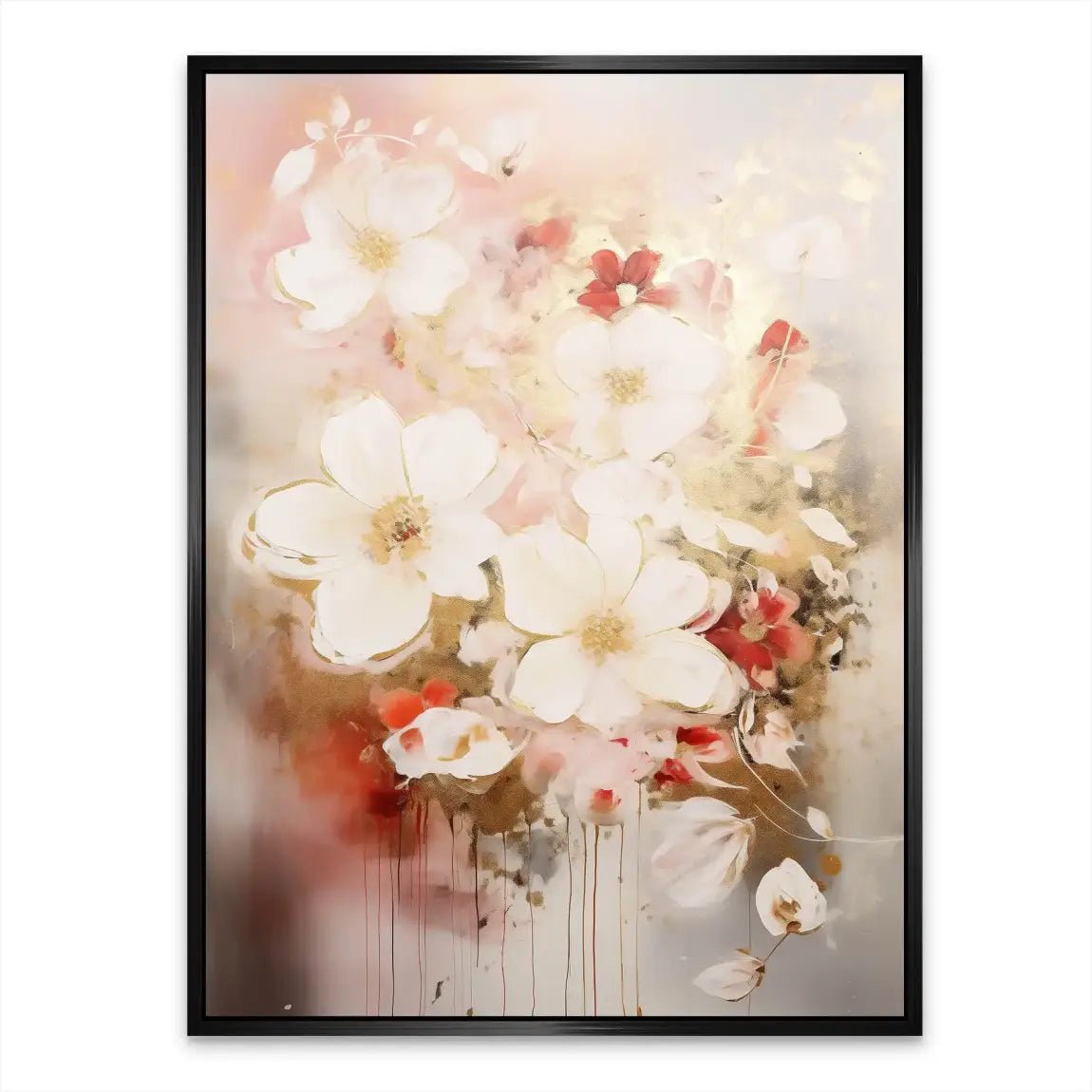 Flower Abstrakt Nr.20 Alu Dibond Bild INGALERIE