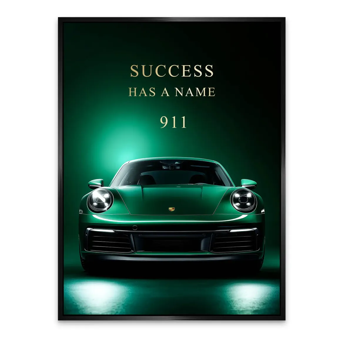 Spirit 911 Porsche Alu Dibond Bild