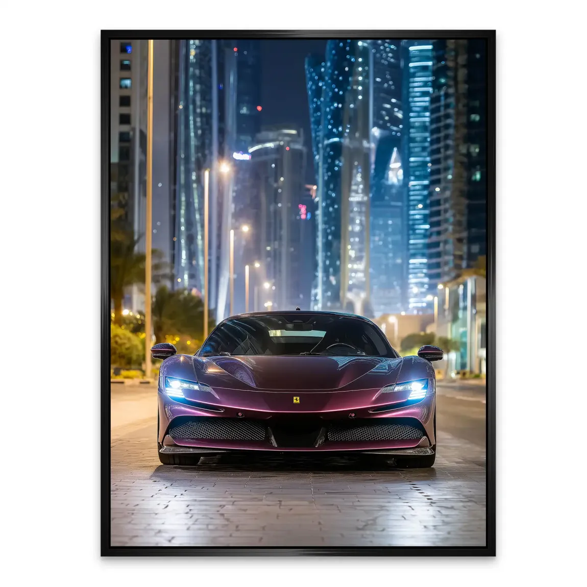 Midnight SF90 Art Alu Dibond Bild