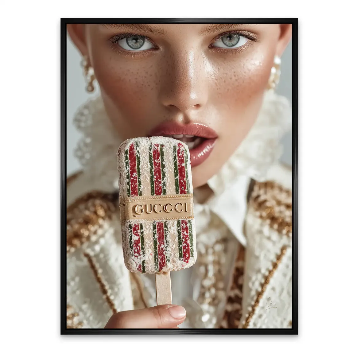 Gucci Ice Dream Alu Dibond Bild