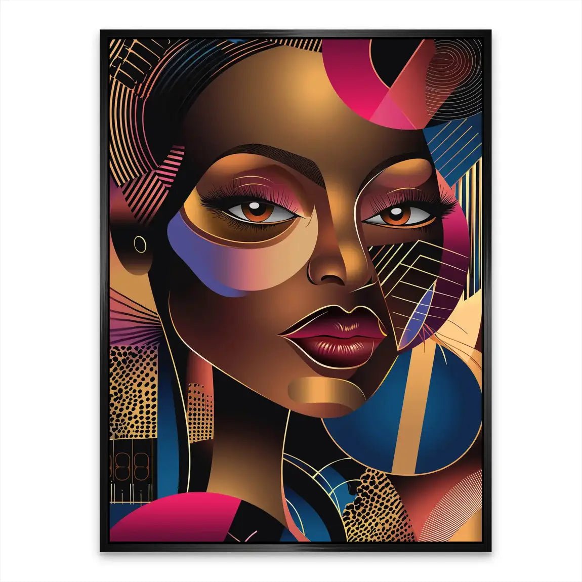 Black is Beauty Nr.10 Alu Dibond Bild INGALERIE