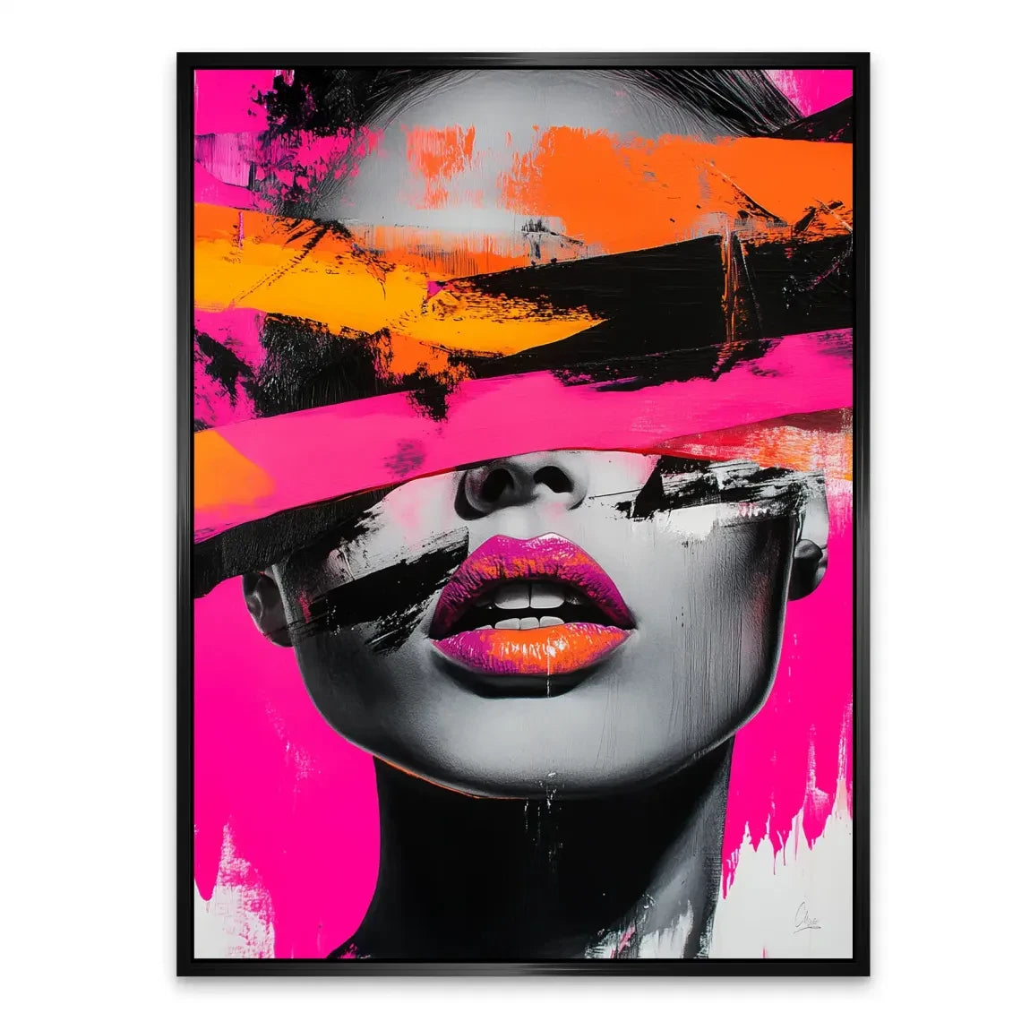 Abstrakt Allure Alu Dibond Bild INGALERIE