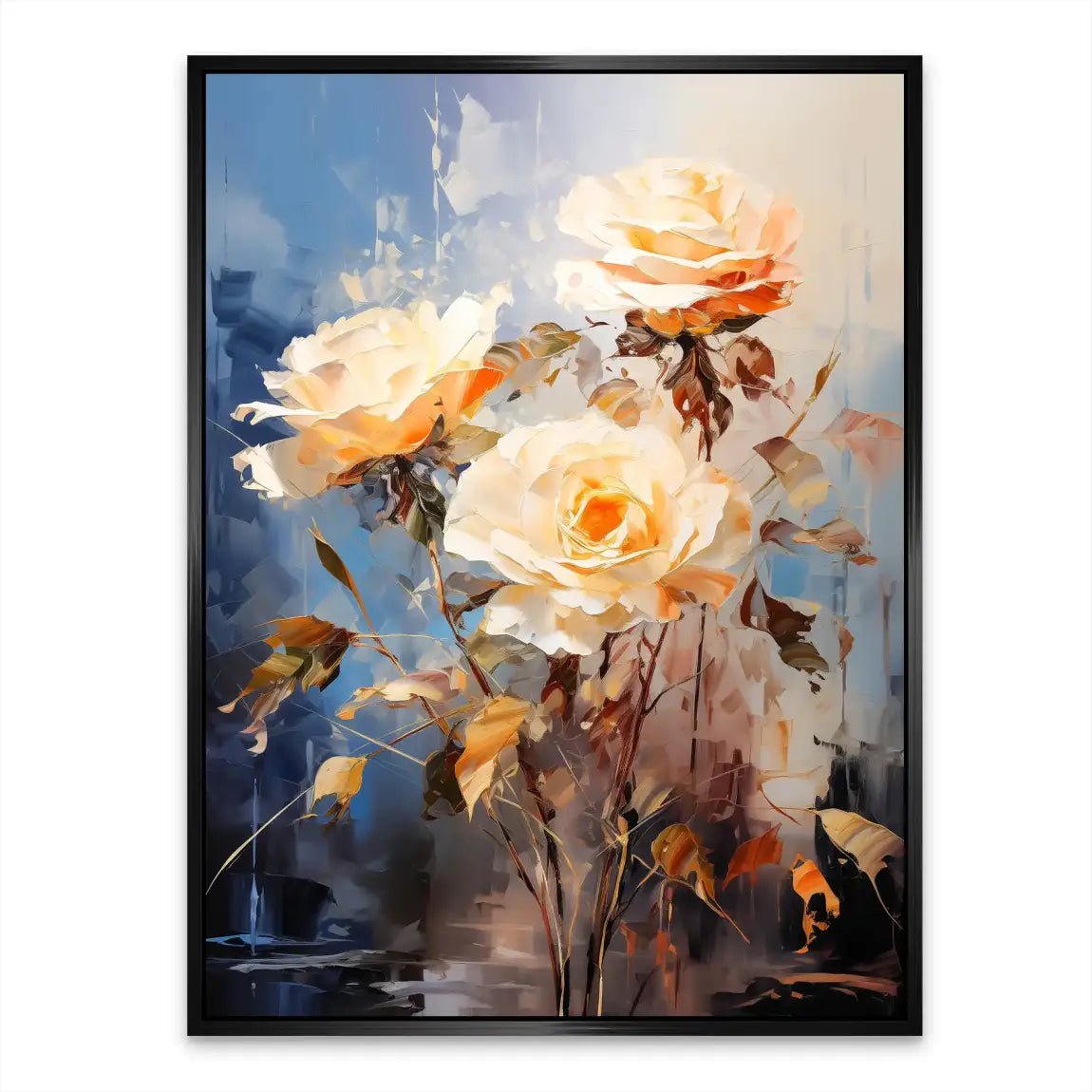 Flower Abstrakt Nr.22 Alu Dibond Bild INGALERIE