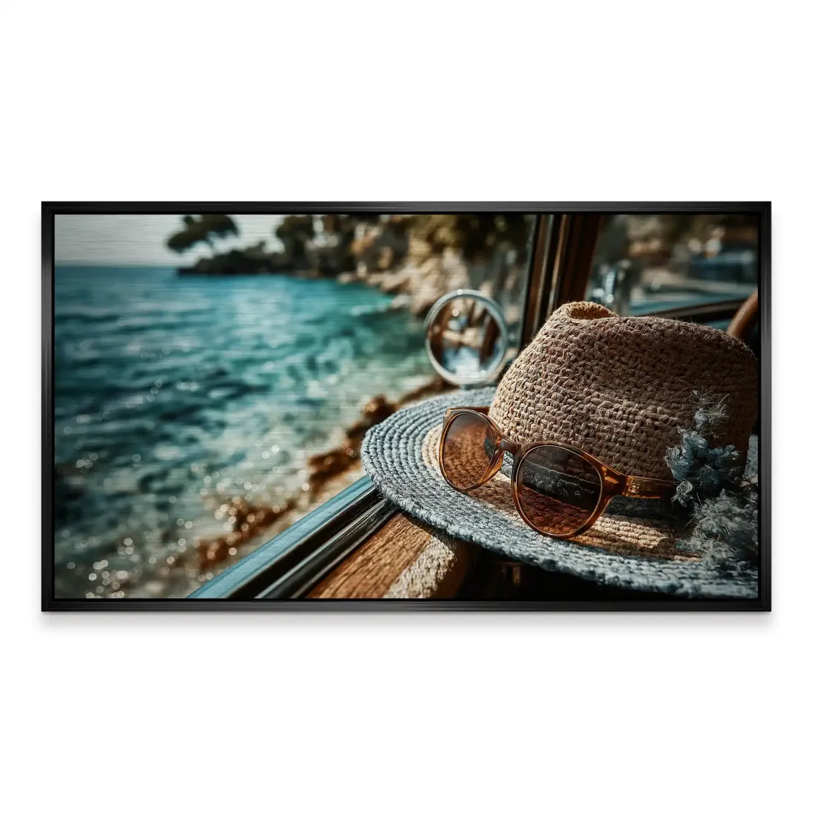 Blue Moments Alu Gebürstet