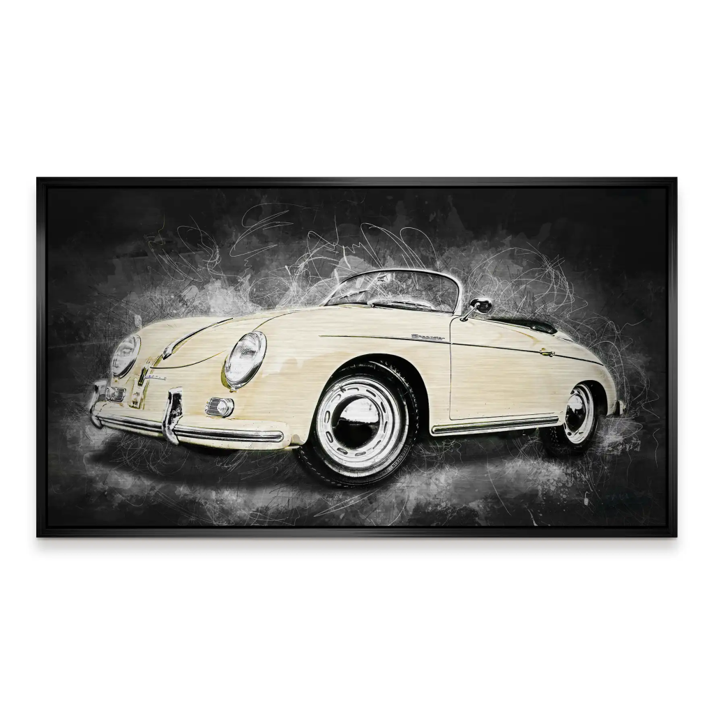 Ivory Elegance – Porsche Speedster 365 Alu gebürstet Bild INGALERIE
