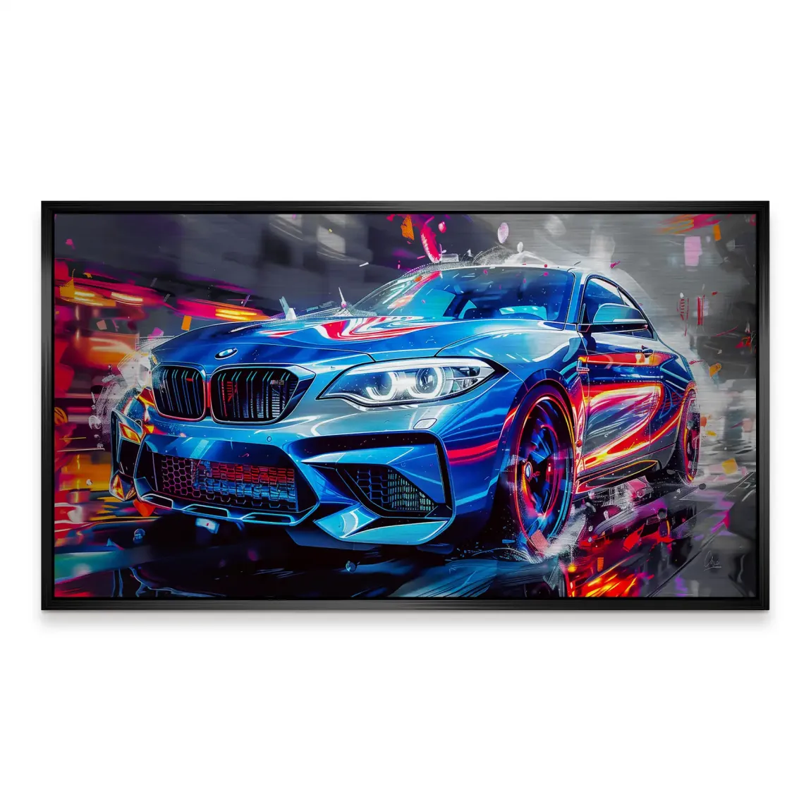 BMW M2 Abstrakt Vision Alu Gebürstet