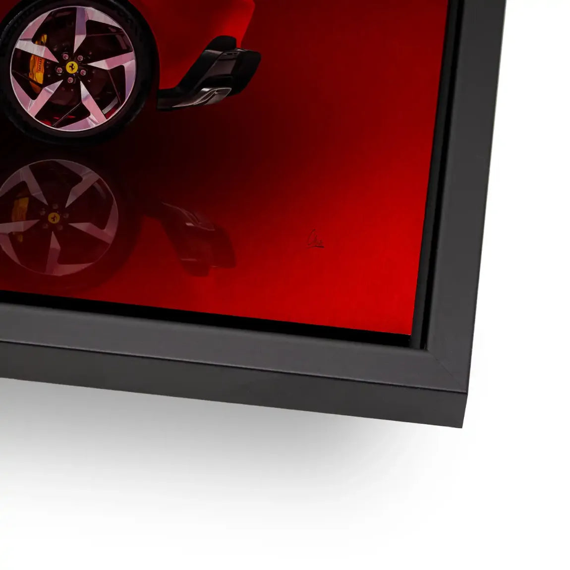 Ferrari Prestige Art Alu Gebürstet