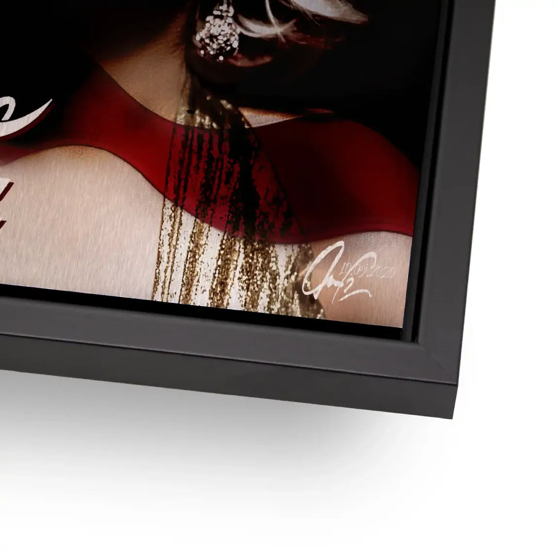 Marilyn Hollywood Glamour Alu Gebürstet