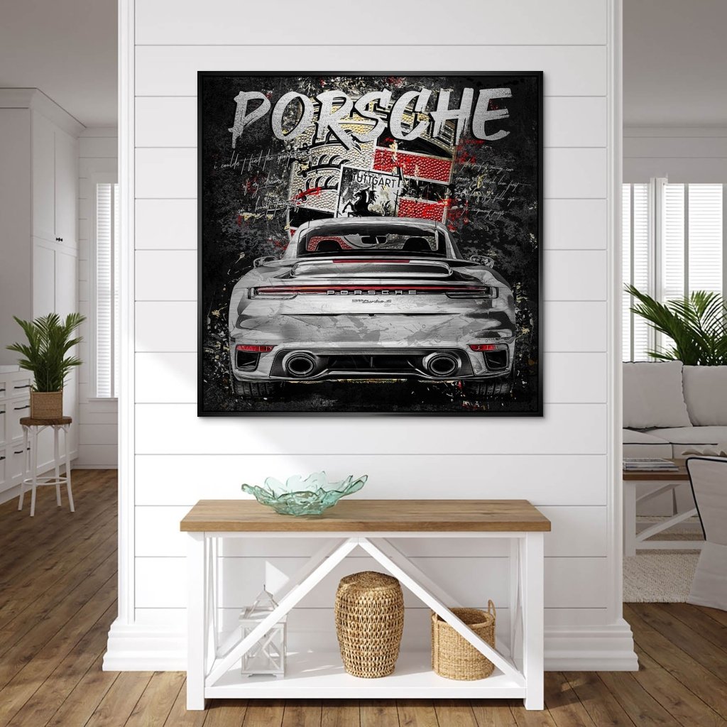 Shadowline Porsche Turbo Alu gebürstet Bild INGALERIE