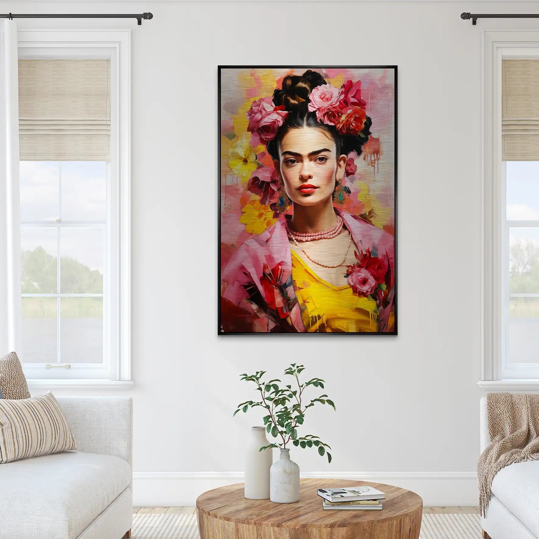 Beauty Frida Alu Gebürstet Bild INGALERIE