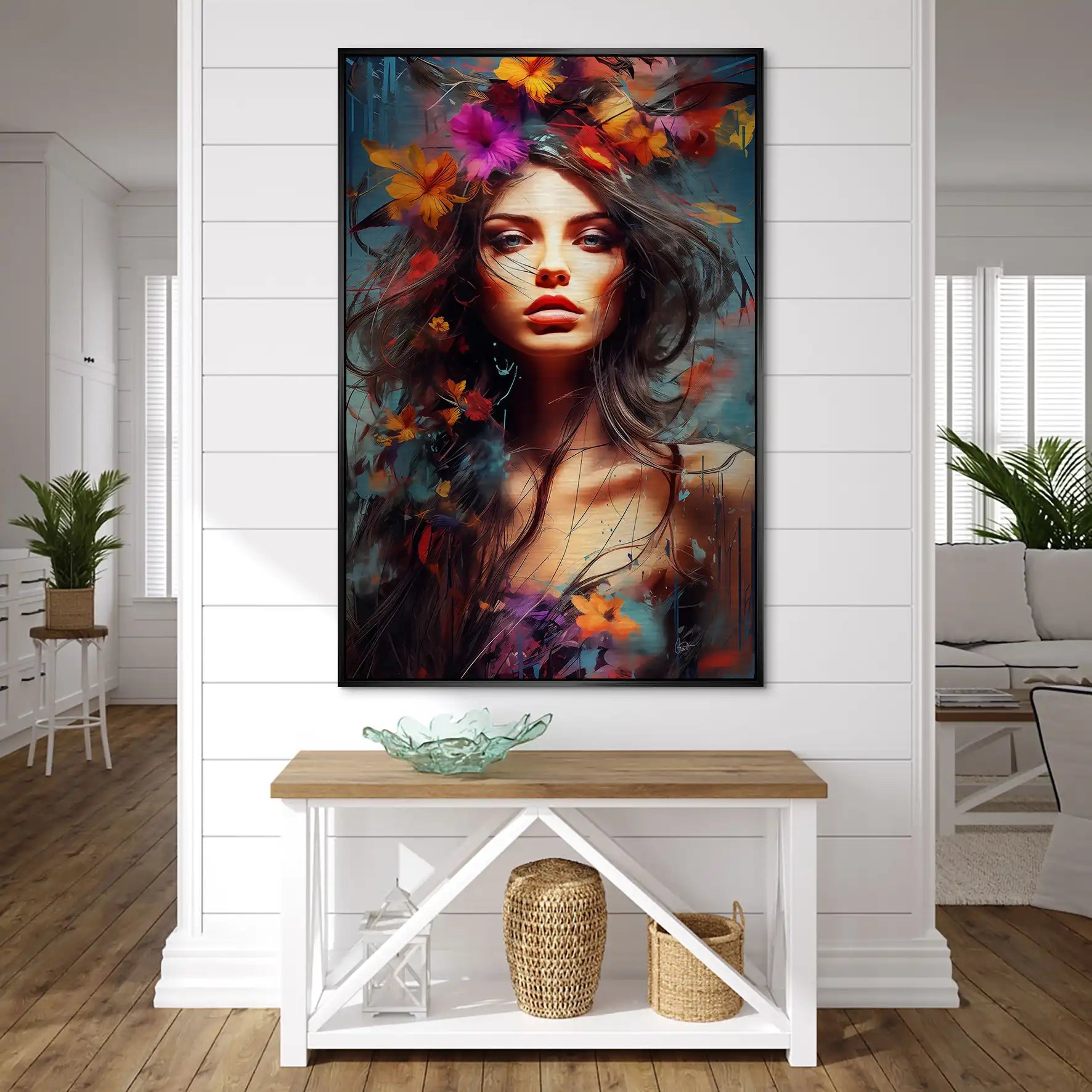 Beauty Art Abstrakt Alu Gebürstet Bild INGALERIE