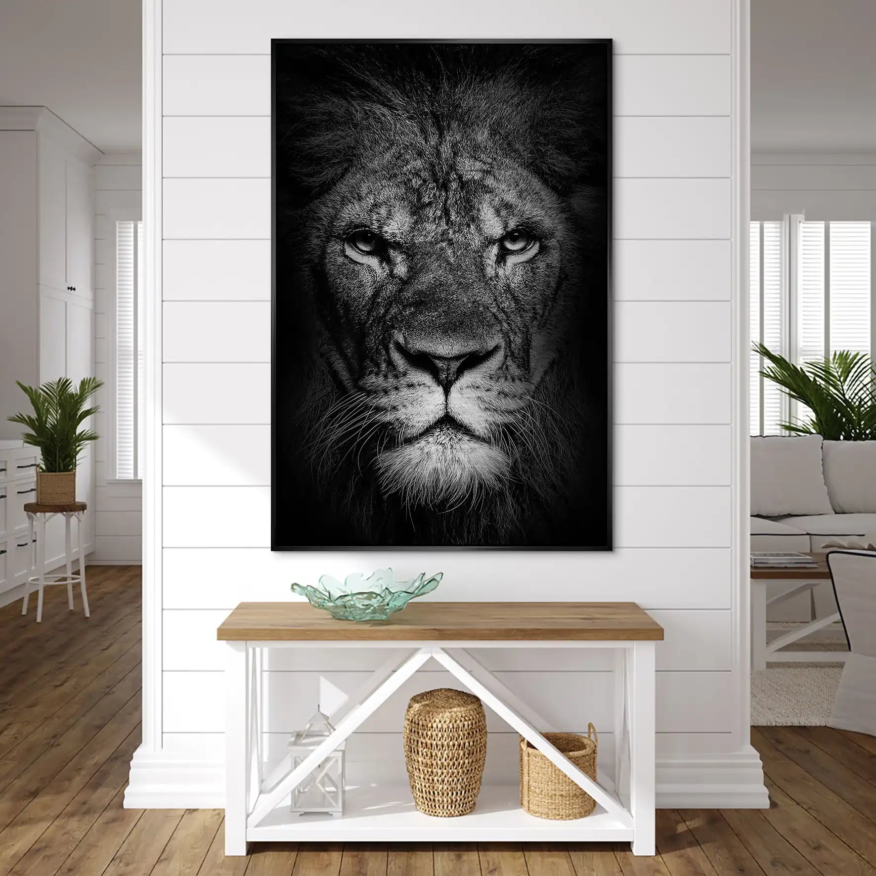 Lion Head AluDibond Gebürstet INGALERIE