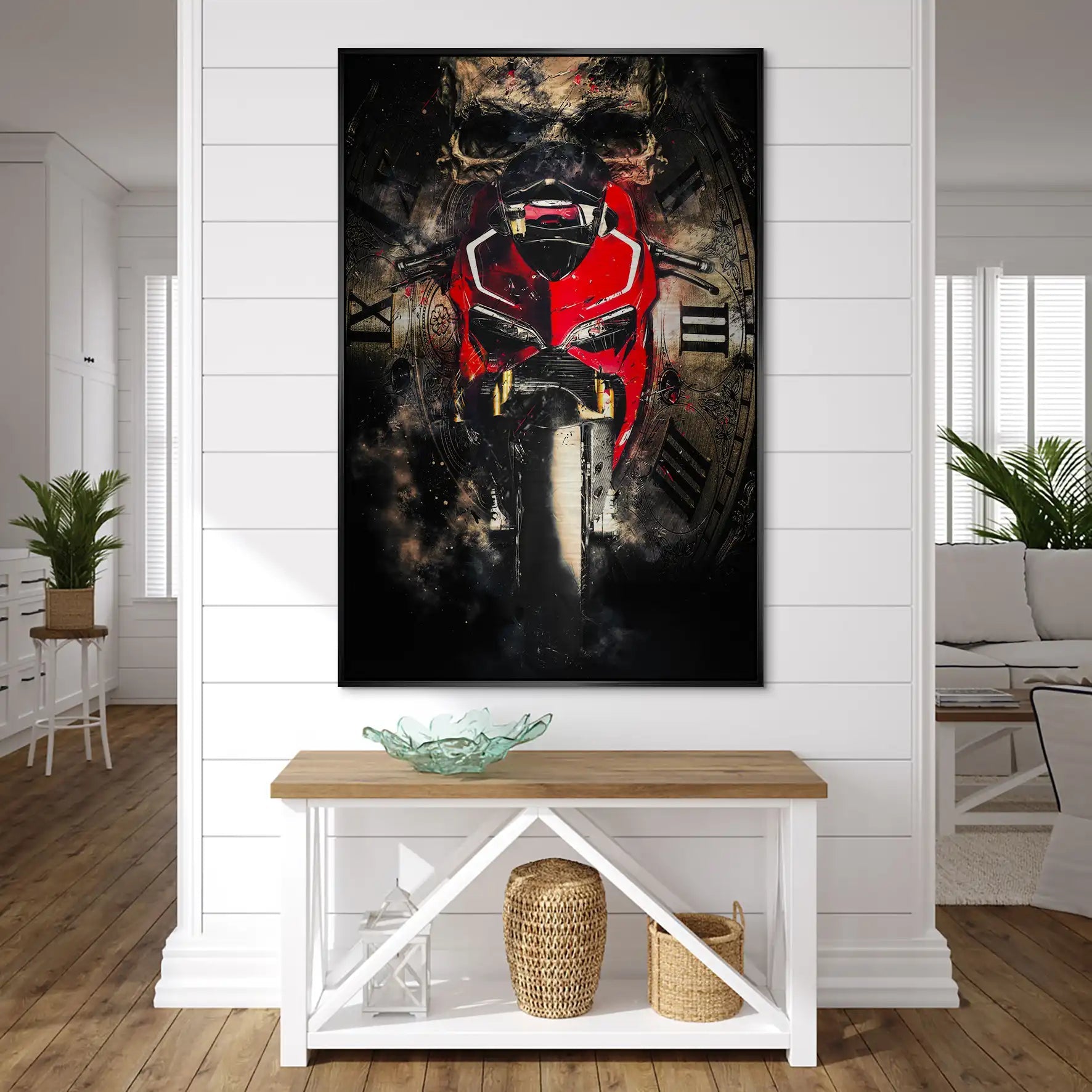 Ducati Totenkof AluDibond Gebürstet INGALERIE