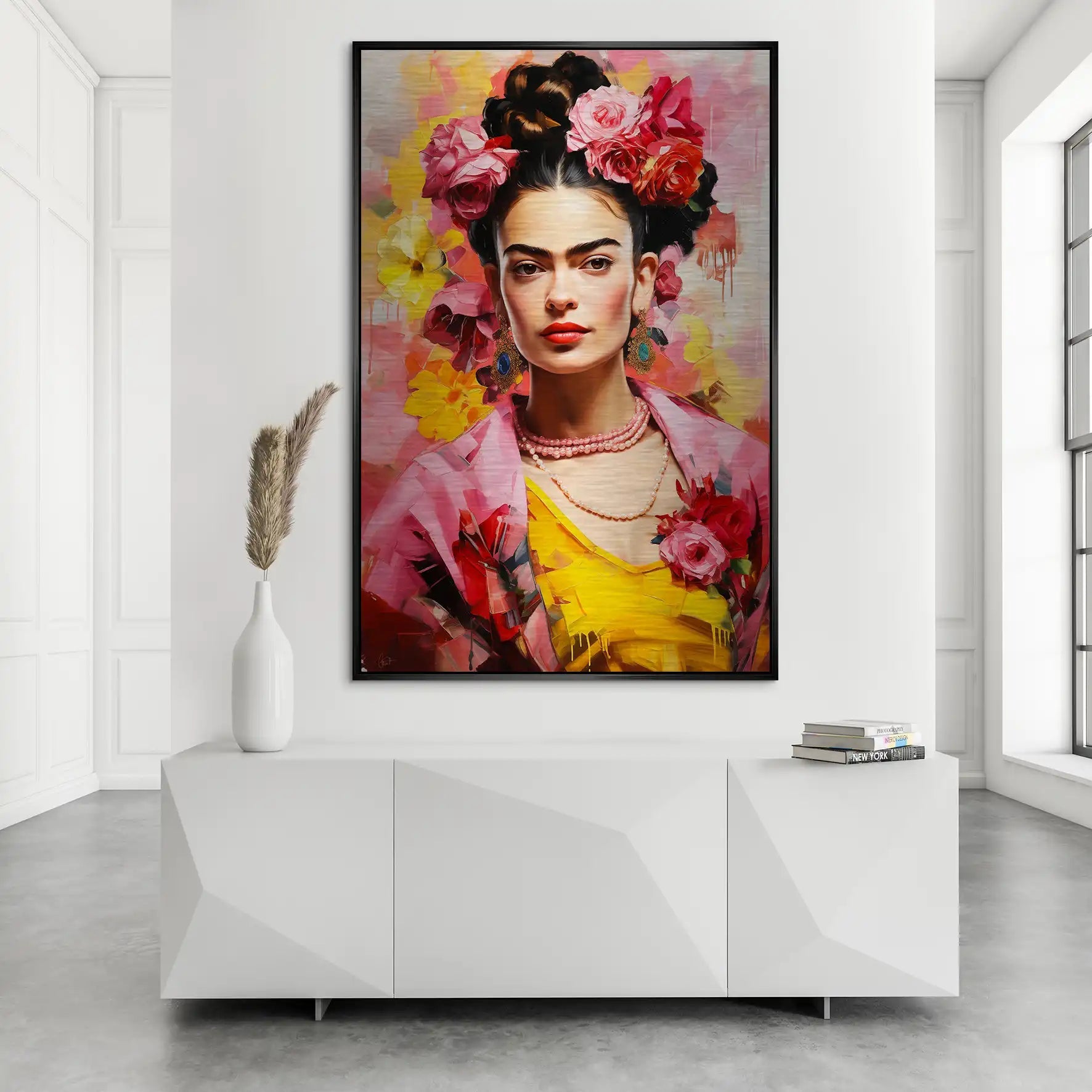 Beauty Frida Alu Gebürstet Bild INGALERIE