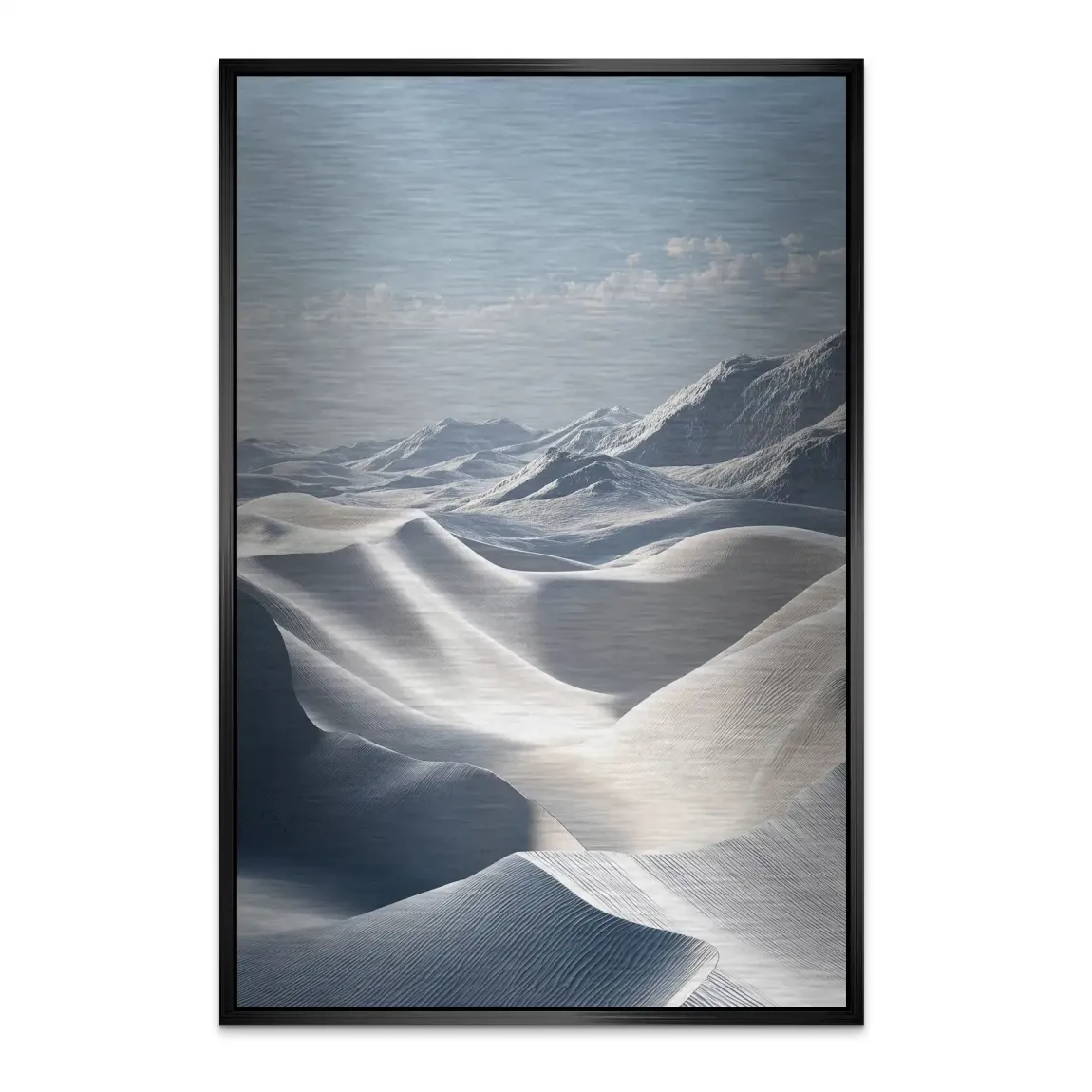 Ewige Wüste Alu Dibond Bild gebürstet